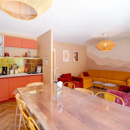 Apartmán Le Terracotta - Terrasse - 8 Couchages - 3 Avec Lits King & Queen Size, Lits Superposes Pour Enfants Saint-Josse